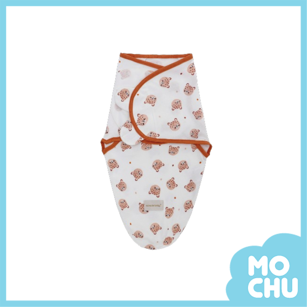 白底小熊春秋薄款包巾