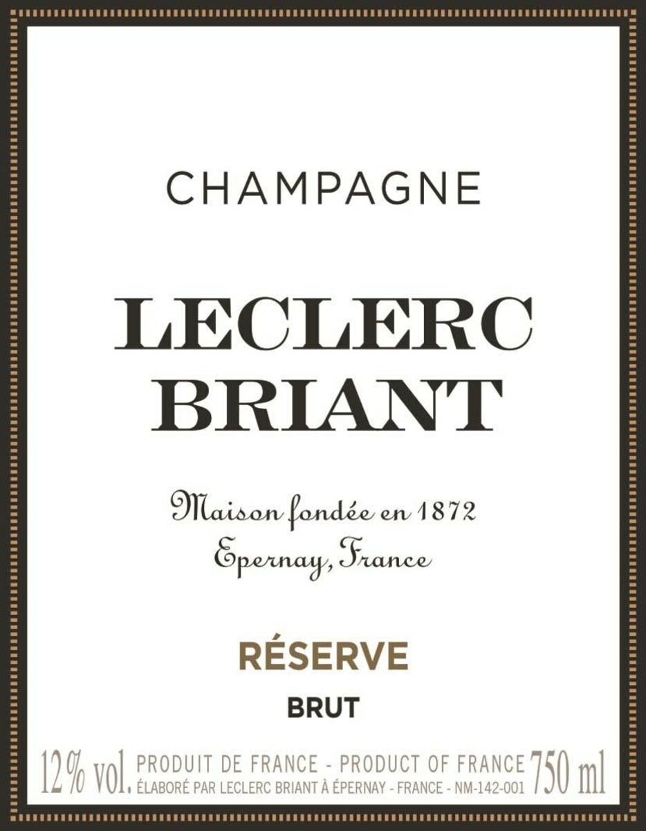 Leclerc Briant Reserve Brut - 6 Bottle Pack