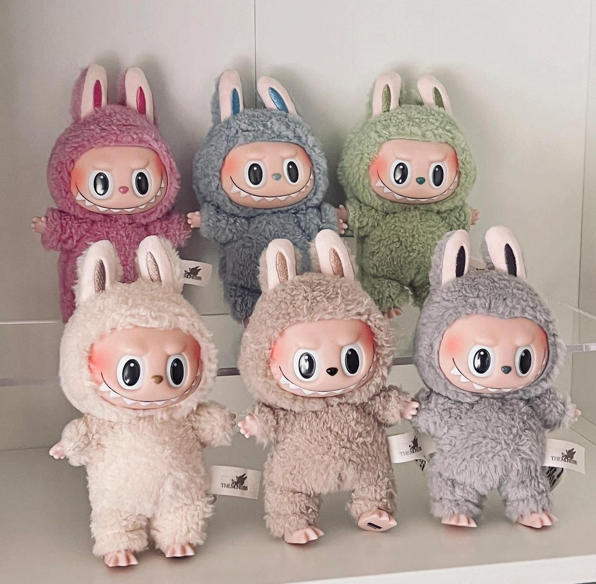 泡泡瑪特 The Monsters Labubu 心動馬卡龍 糖膠 盲盒 鑰匙圈 毛絨公仔 LISA同款 /預購