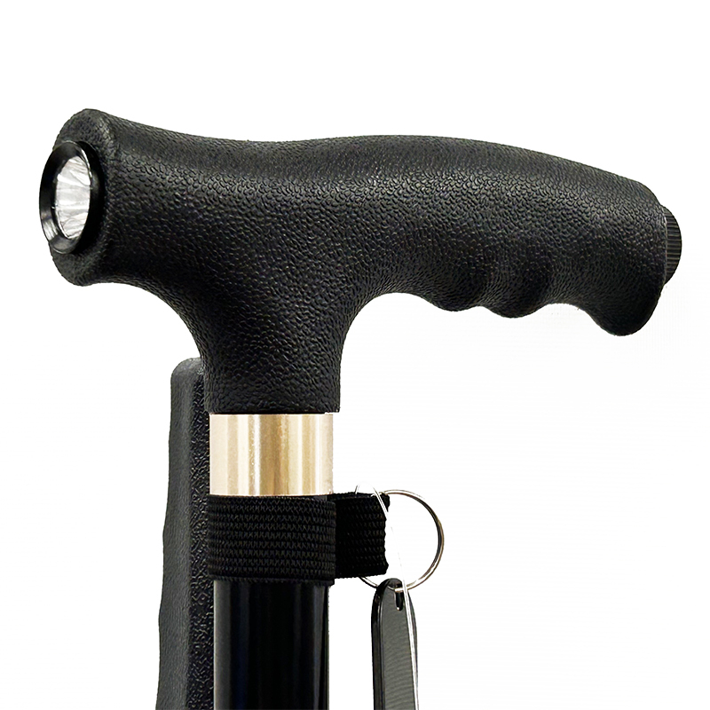 LED燈 防滑直把立定手杖 直握/EVA/登山/健行/拐杖 87CCP2024