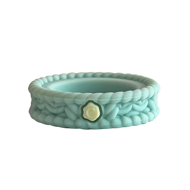 Candies 針織戒指(粉藍)