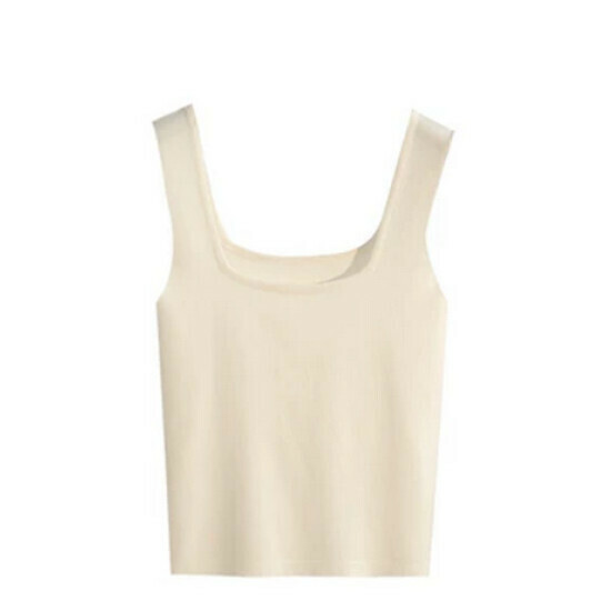 Hot selling ice silk camisole [white] [one size fits all]