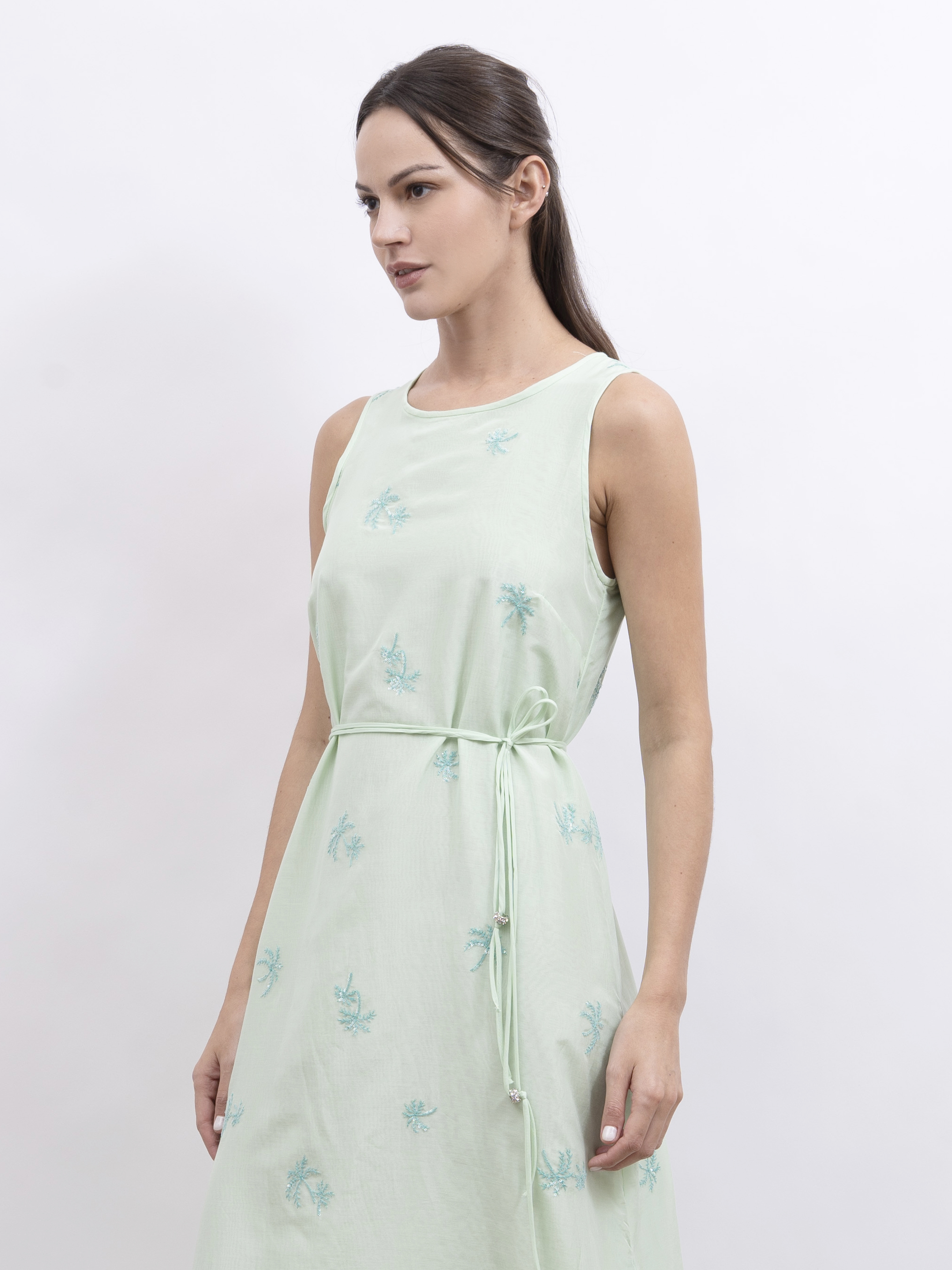 Ottod'Ame 釘珠刺繡背心連身長裙