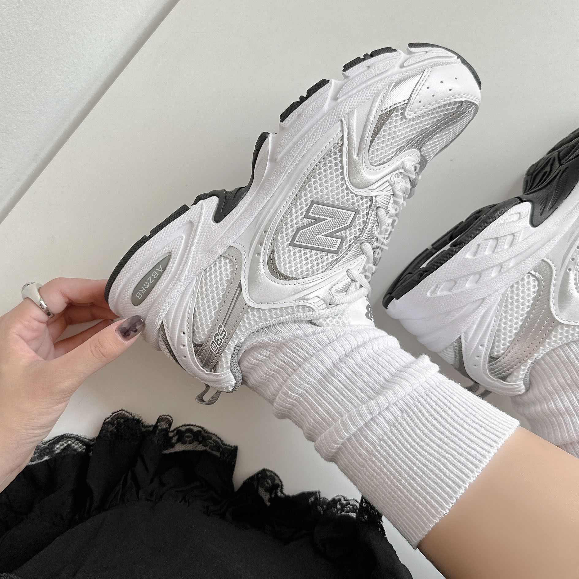 NEW BALANCE 530 NB nb530 白 灰 淺灰 白灰 銀灰 復古 復古慢跑鞋  MR530AD / 預購