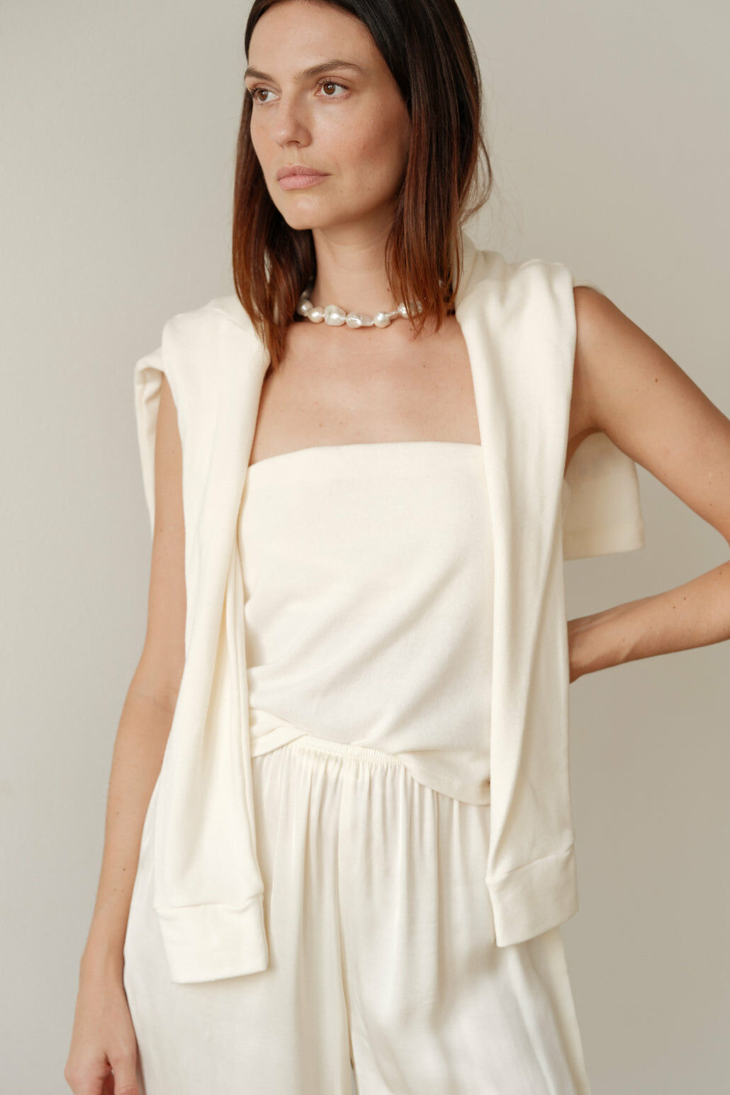 Sweater Tube 平口針織背心