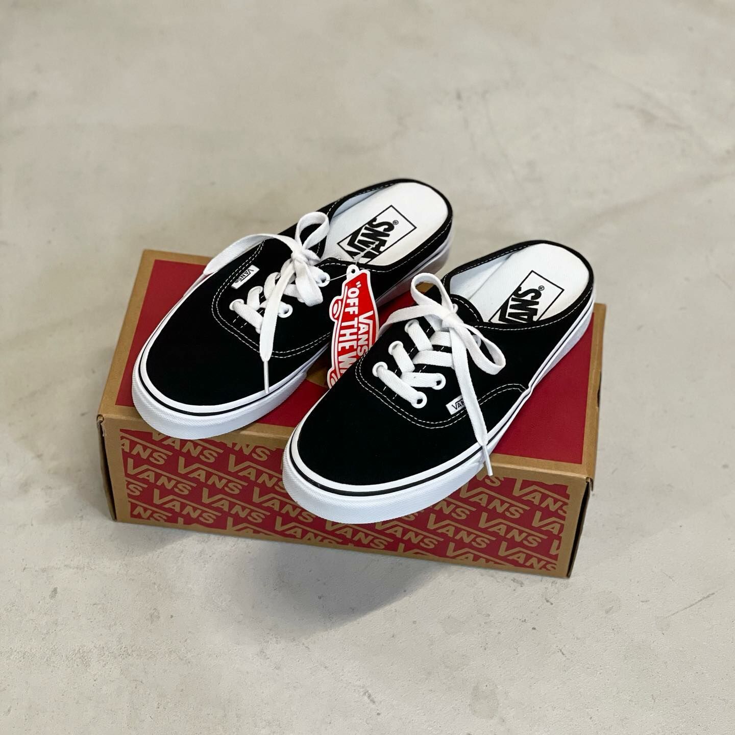Vans UA Authentic Mule 黑色 基本款 穆勒鞋 懶人鞋 半拖鞋 VN0A54F76BT1