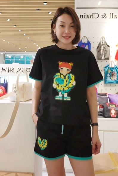 韓國代購 陸心媛 夏日套裝YOU0322