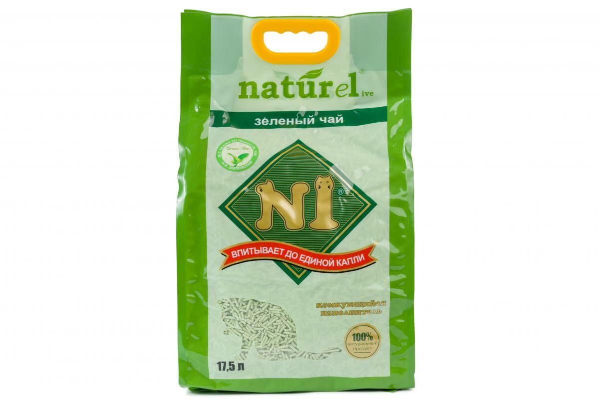 N1 天然綠茶 3.0MM 豆腐砂 17.5L