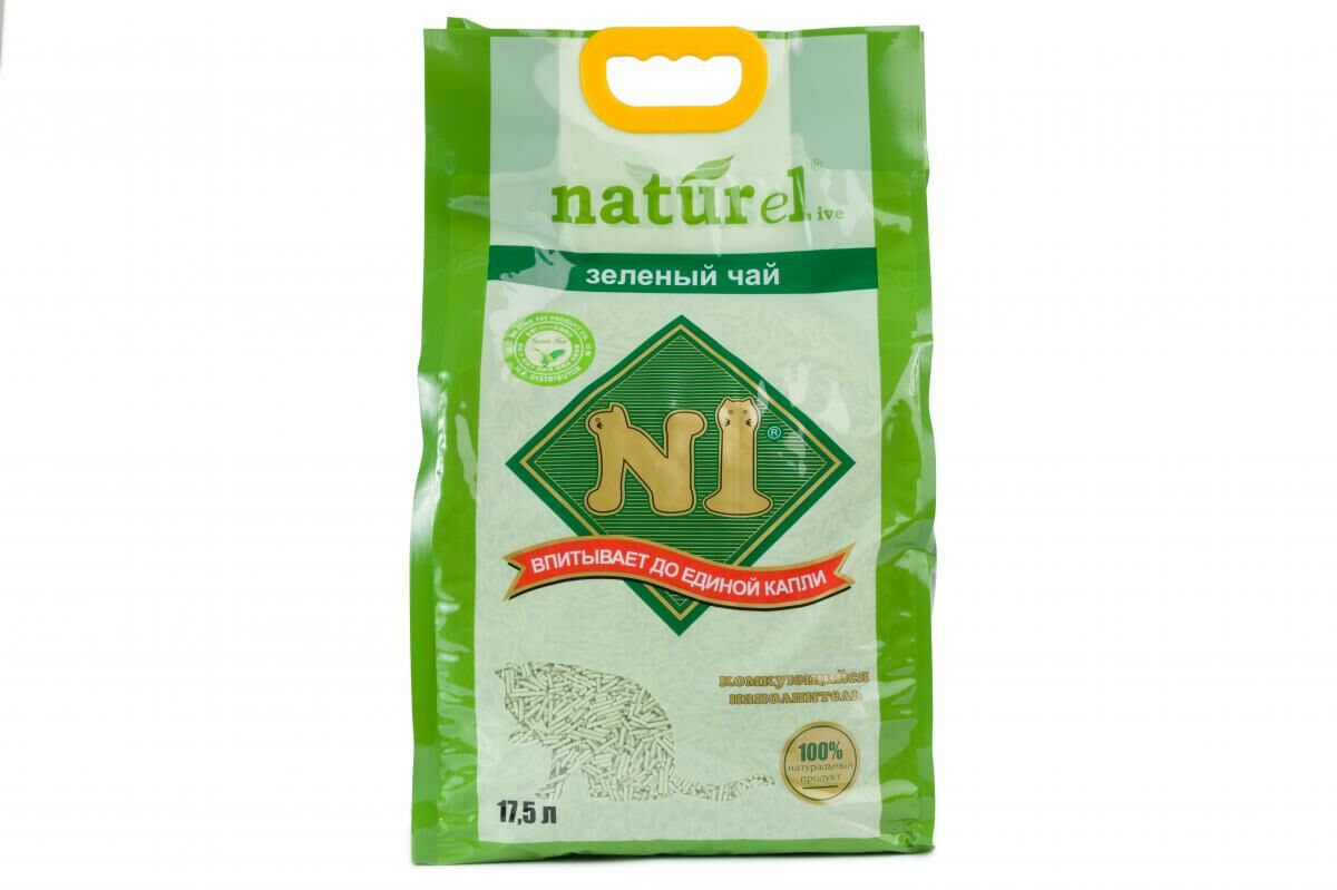 N1 天然幼條綠茶 2.0MM 豆腐砂 17.5L