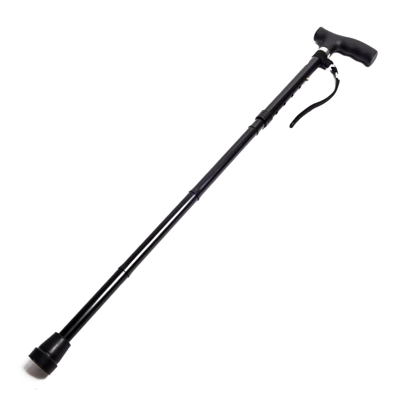 【福利品】經典折疊伸縮手杖 附收納袋 /EVA/登山/健行/拐杖 87CCP1920