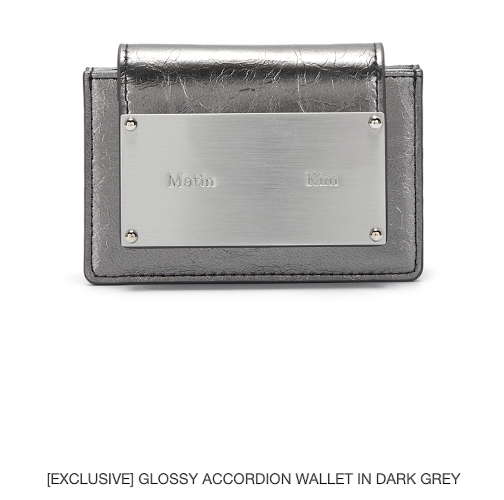 Amazon | 【韓国】MatinKim Accordion Wallet Silver シルバー マーティンキム ウォレット ミニ財布 カード財布  レディース メンズ おしゃれ カジュアル 韓国ファッション ブランド【Matin Kim】 | 財布