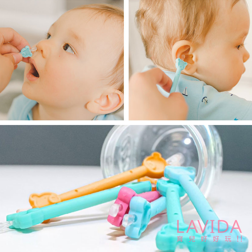 【美國Oogiebear】QQ熊耳鼻清潔棒