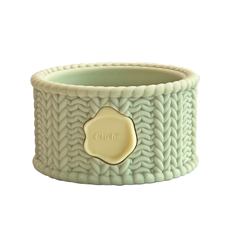 Candies 針織手環45mm(粉綠)