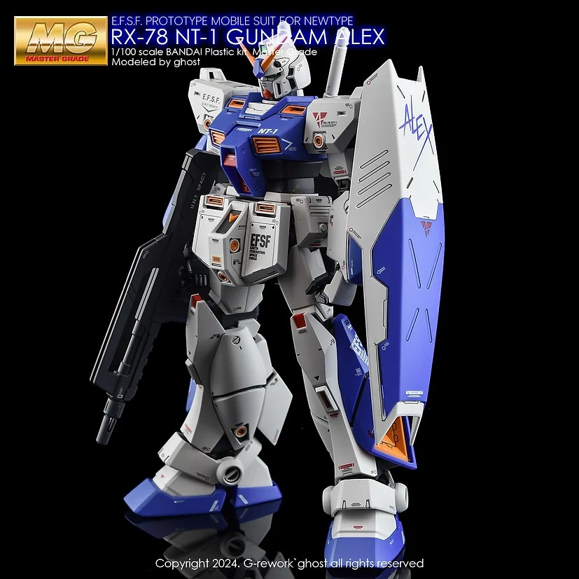 MG RX-78 NT-1 GUNDAM NT-1 Ver.2.0未開封 MG RX-78NT-1 Gundam NT-1 [Alex](Ver.2.0)
