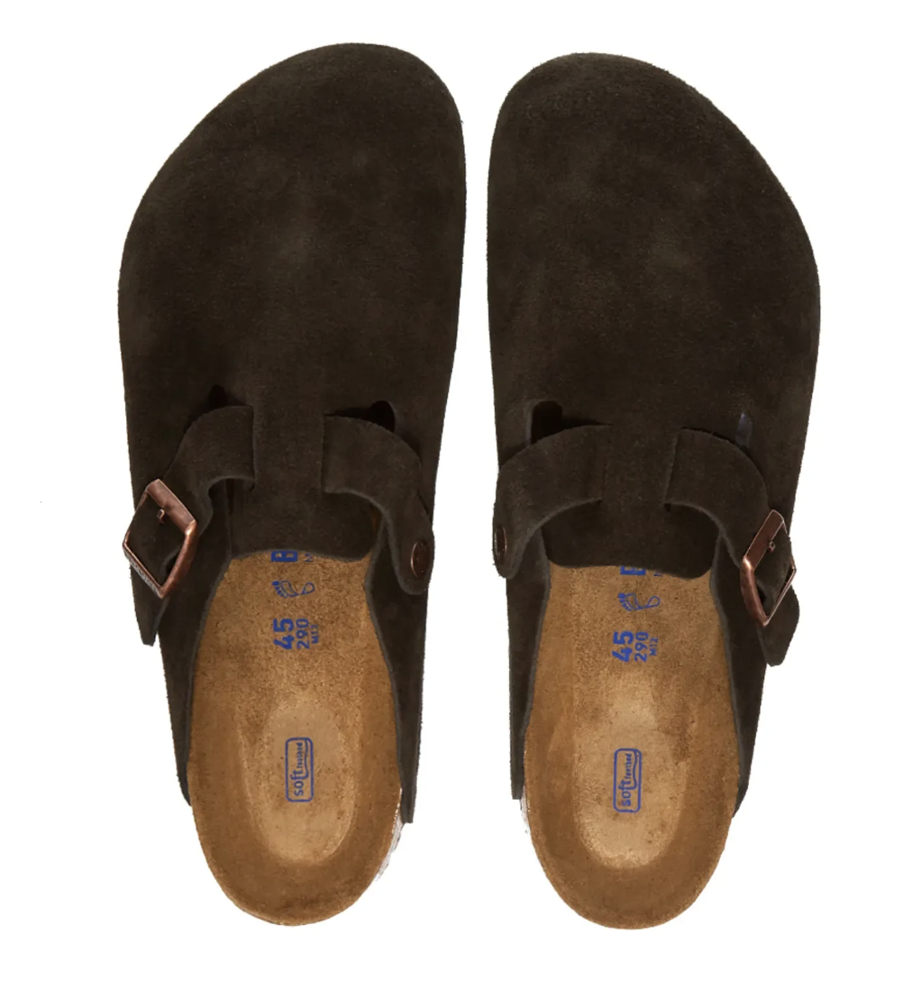 [Instock] Birkenstock Boston Soft Footbed Suede Mocca | 0660461