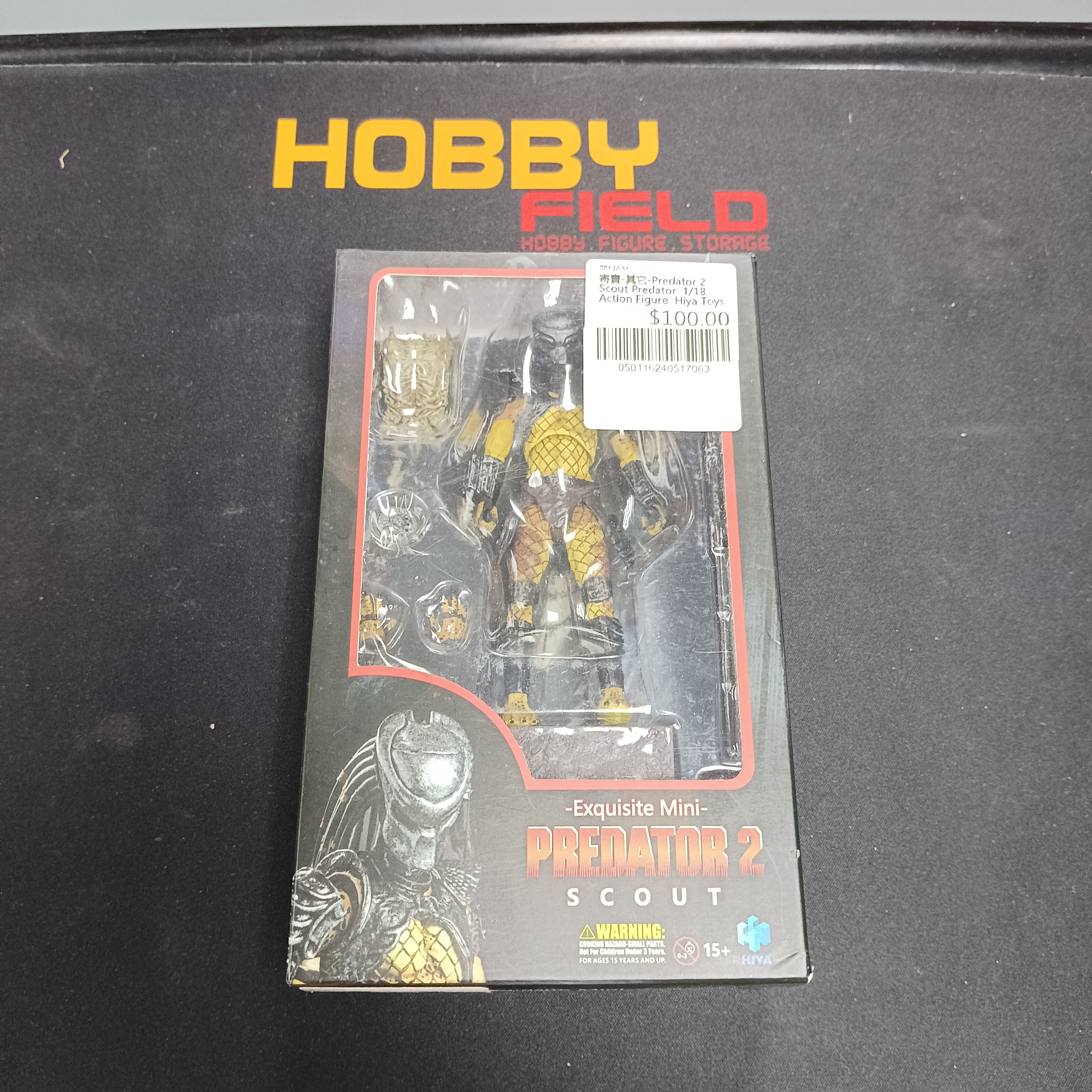 寄賣-其它-Predator 2 Scout Predator | 1/18 Action Figure | Hiya Toys