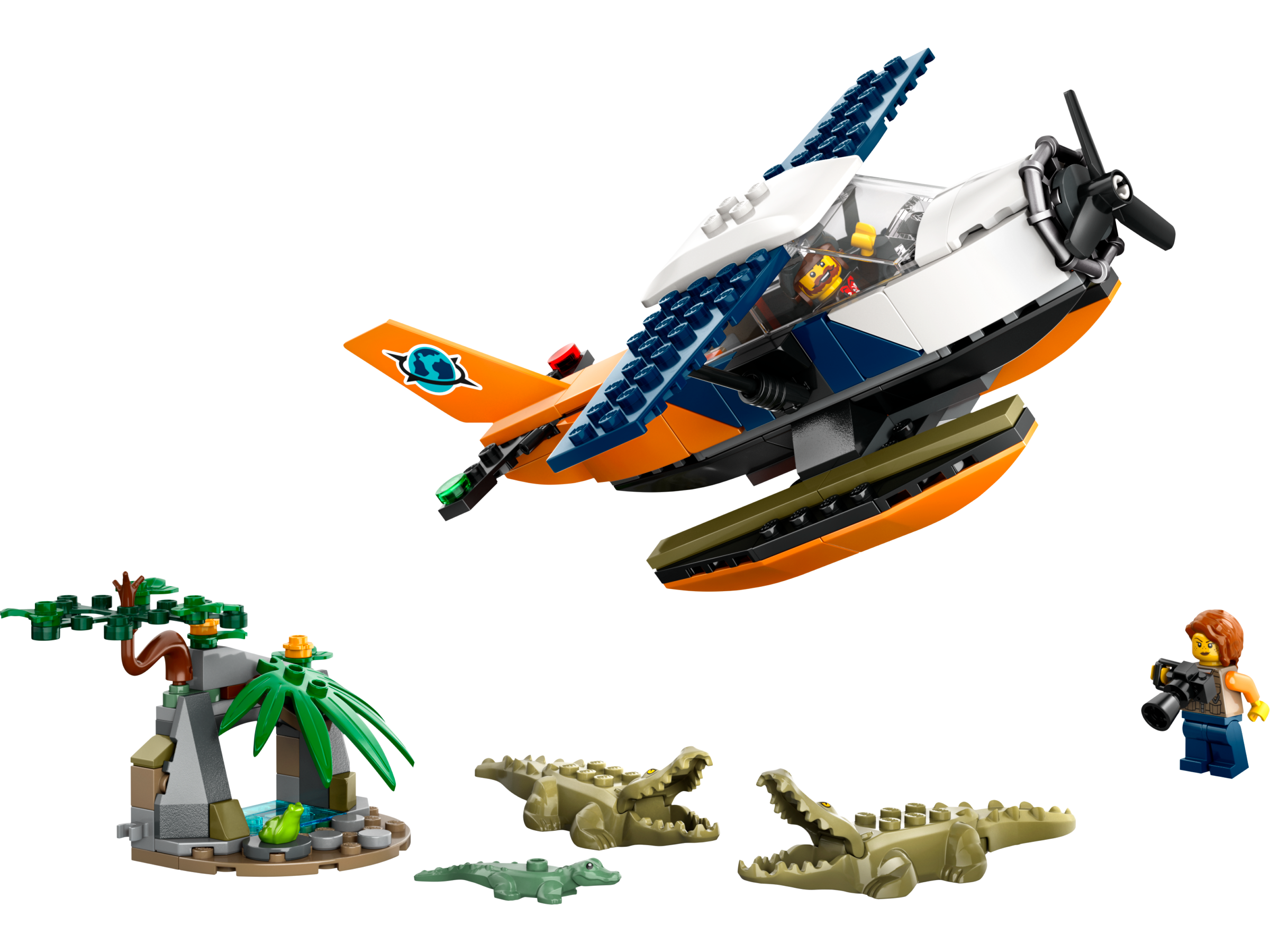LEGO 60425 Jungle Explorer Water Plane 叢林探險家水上飛機 (City)