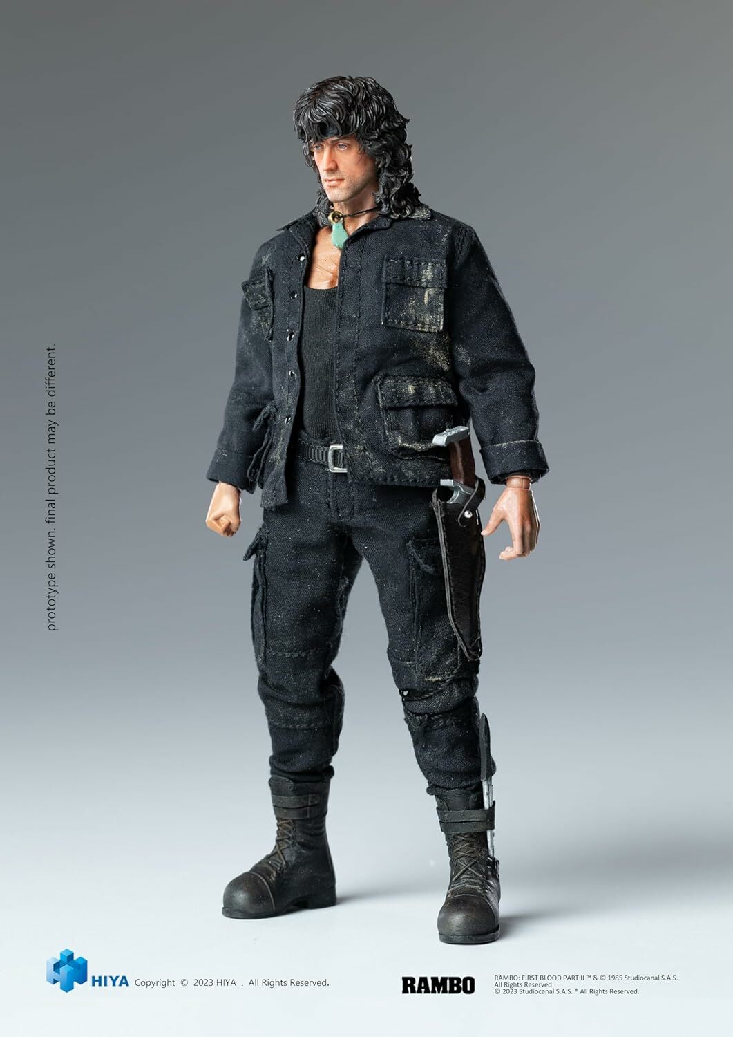 Hiya Toys ランボー3 フィギュア 1/12 Hiya Toys 1/12 Rambo III Exquisite Super Series John Ra