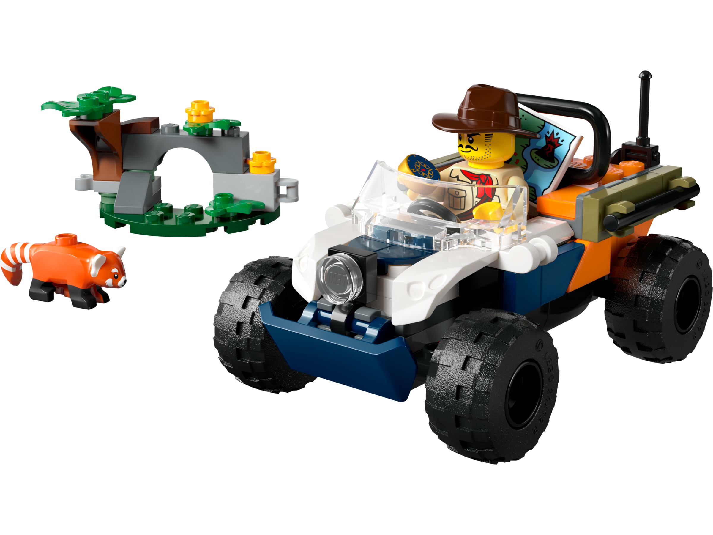 LEGO 60424 Jungle Explorer ATV Red Panda Mission 叢林探險家沙灘車喜馬拉雅小貓熊任務 (City)