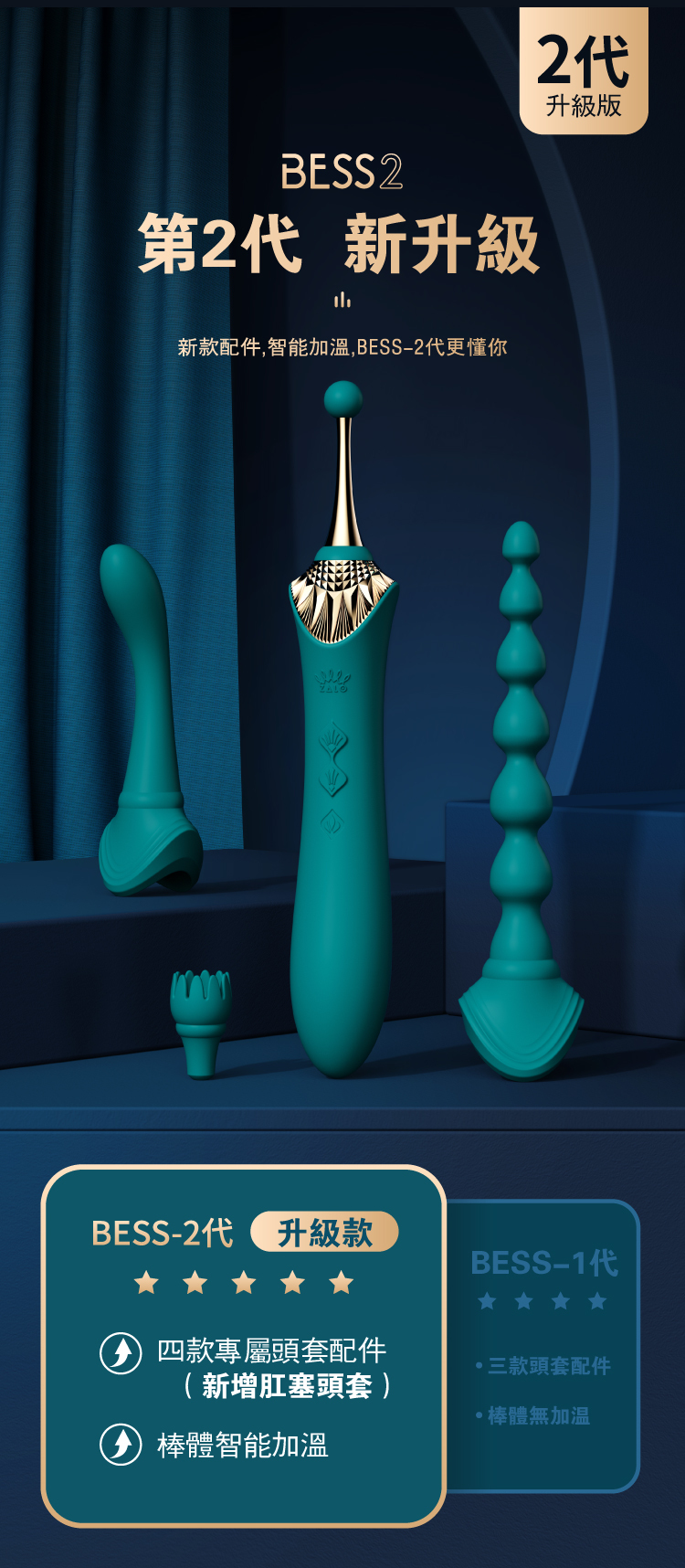 ZALO,ZALO BESS 2,ZALO BESS,ZALO 按摩棒,陰蒂按摩棒,C點棒,陰蒂震動器,陰蒂震動棒,情趣用品,情趣玩具,成人玩具,成人用品