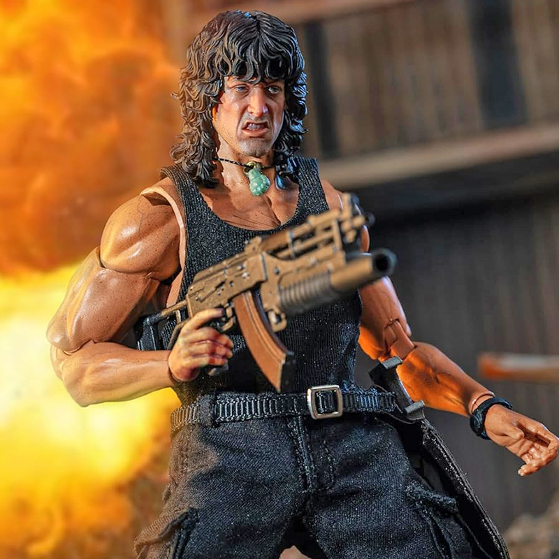 Hiya Toys 1/12 Rambo III Exquisite Super Series John Ra