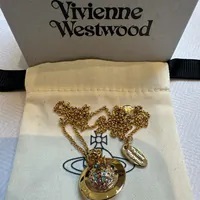 [S] VIVIENNE WESTWOOD 6302039U-02R517 JACK SMALL ORB PENDANT, GOLD / AQUAMARINE, LIGHT ROSE, 8050889303206 (SVW50)