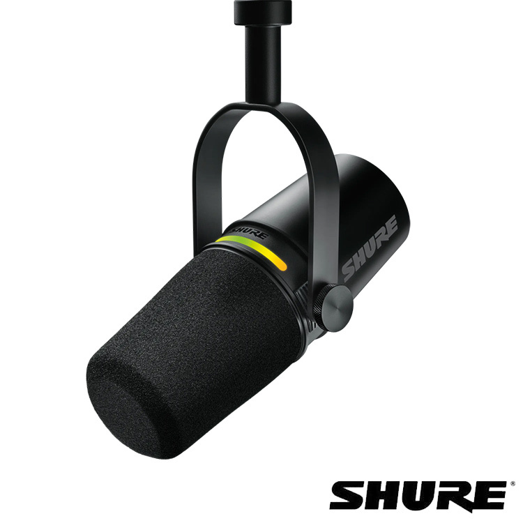 SHURE MV7+ XLR/USB 二合一 動圈式 麥克風 黑/白