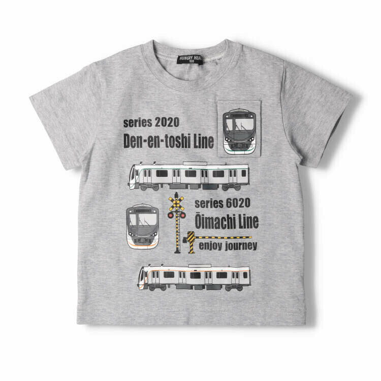 Hungry Heart 東急列車翻蓋短袖 Tee