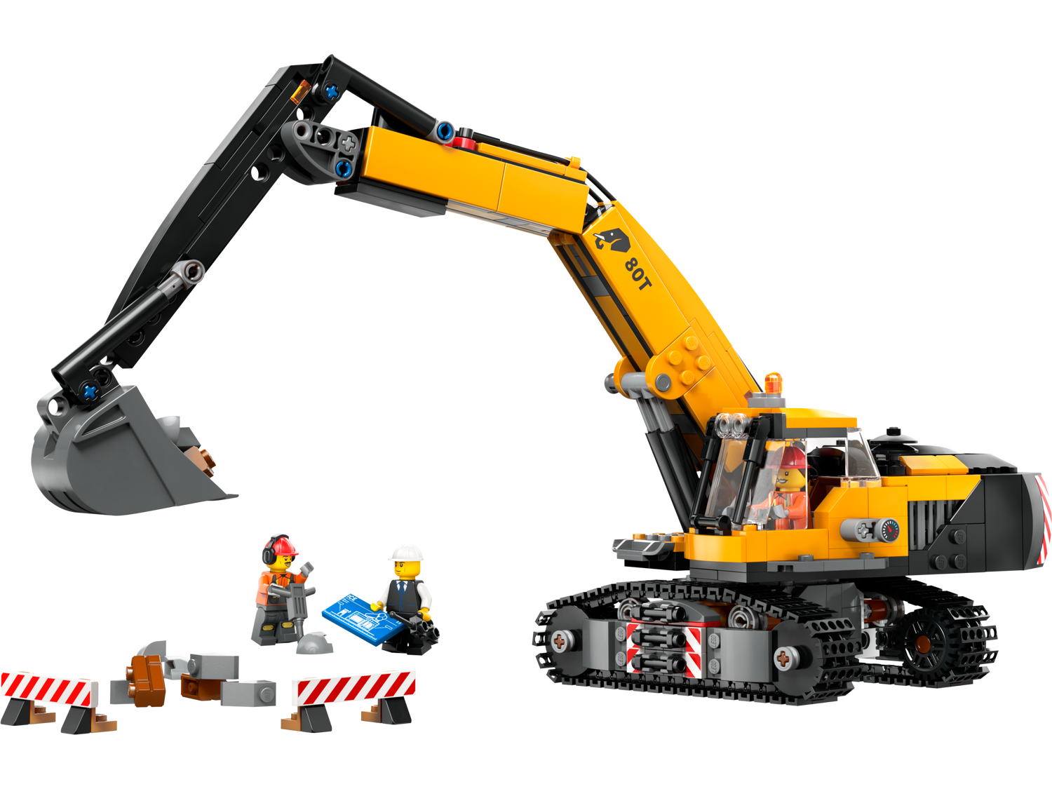 LEGO 60420 Yellow Construction Excavator 工程挖掘機 (City)