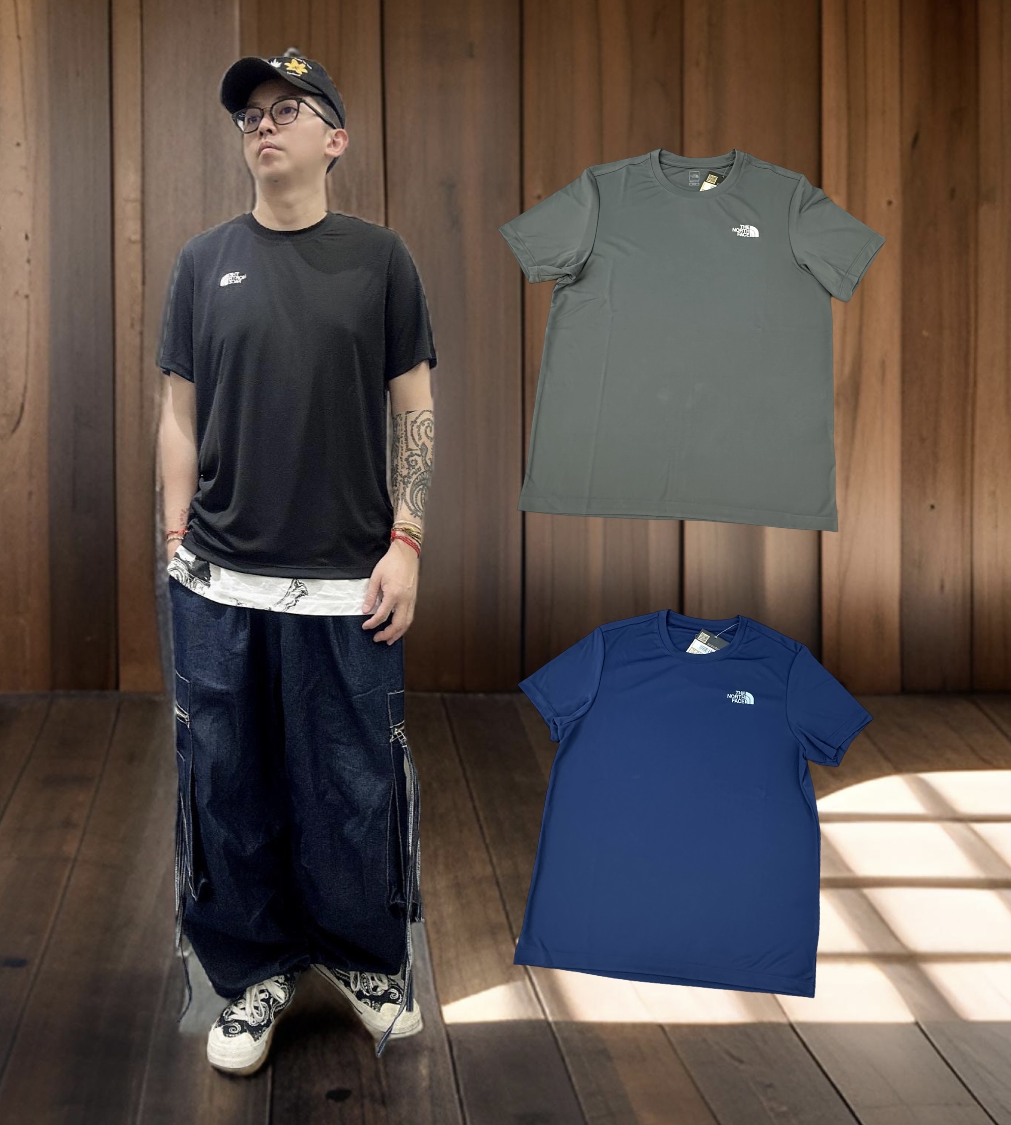 🇰🇷 THE NORTH FACE 速乾料 T-Shirts<此為清貨價貨品不設退換>（K3 TN196）