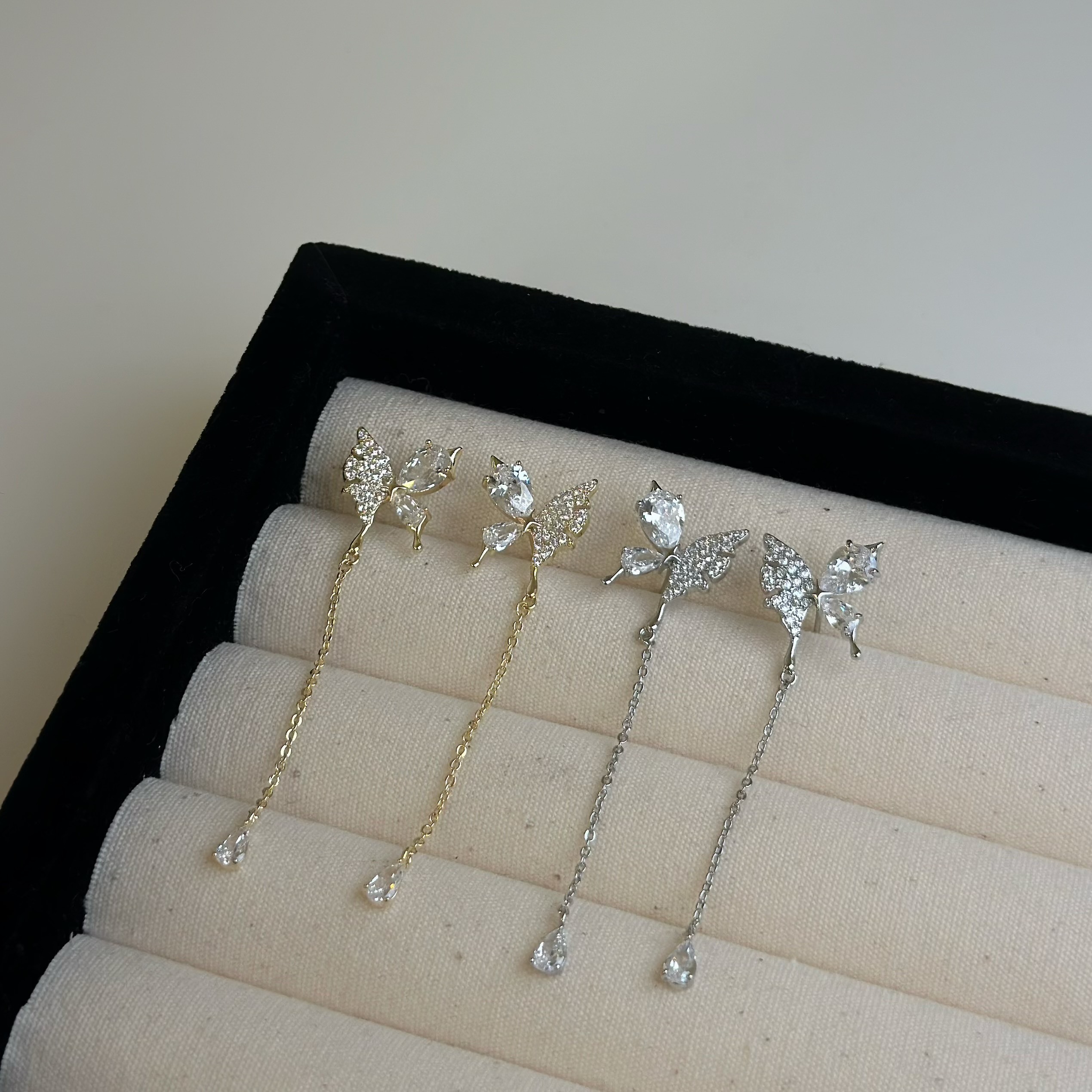 依賴．鋯石蝴蝶垂吊