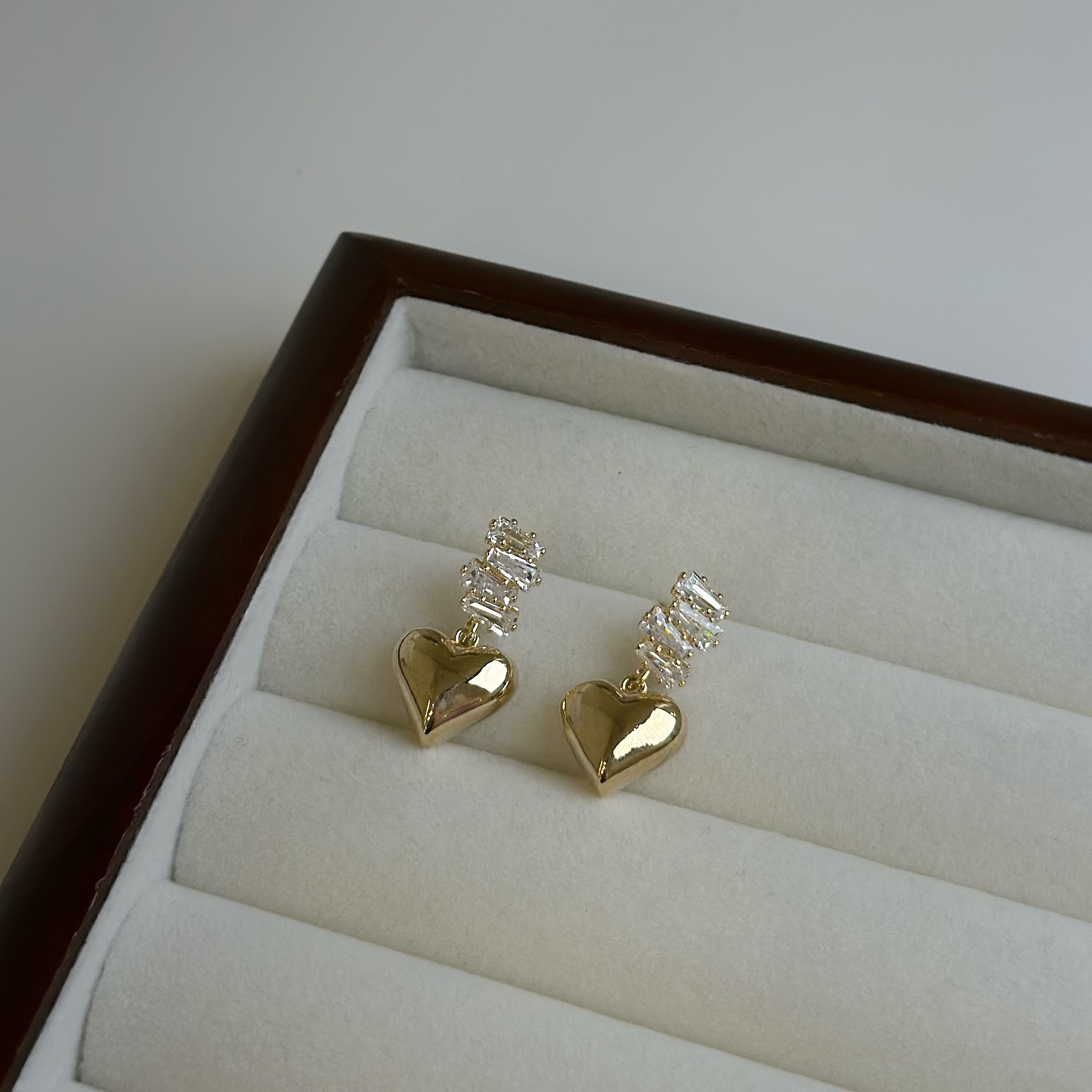 Y33戀戀．鋯石愛心小垂吊