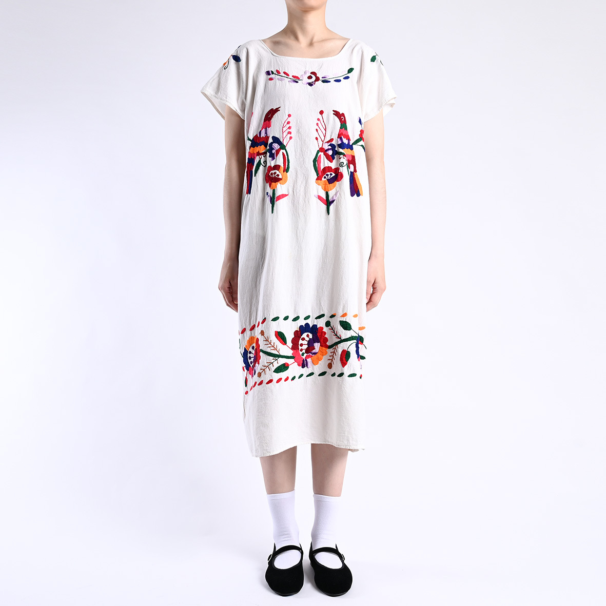 Vintage 刺繡洋裝