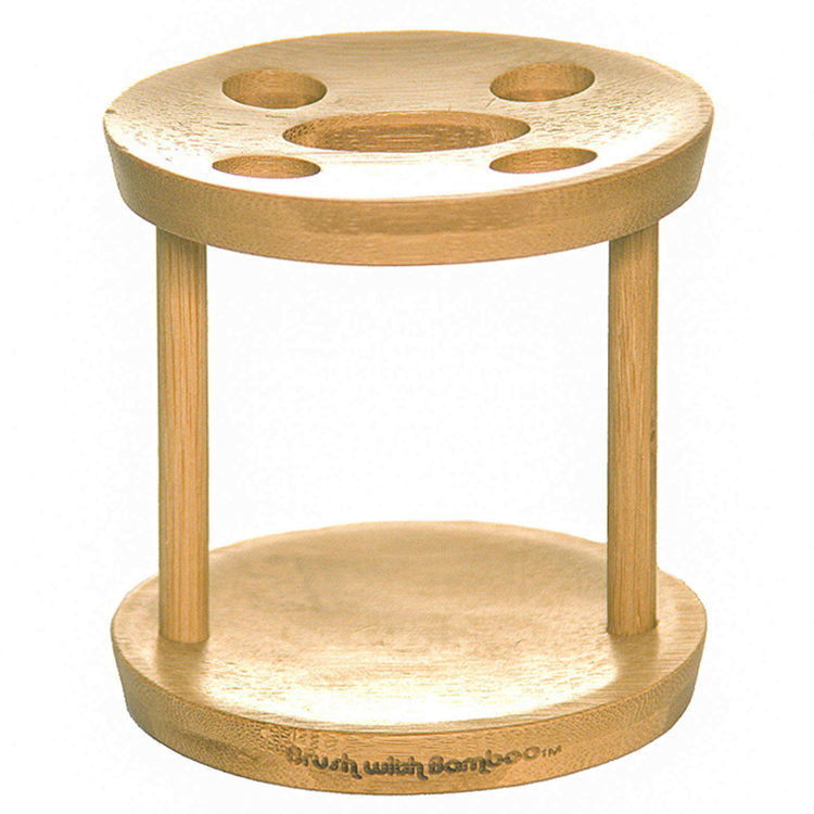 竹牙刷座