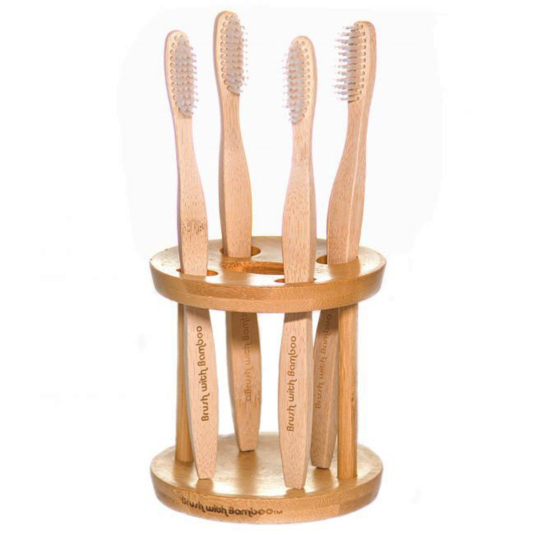 竹牙刷座