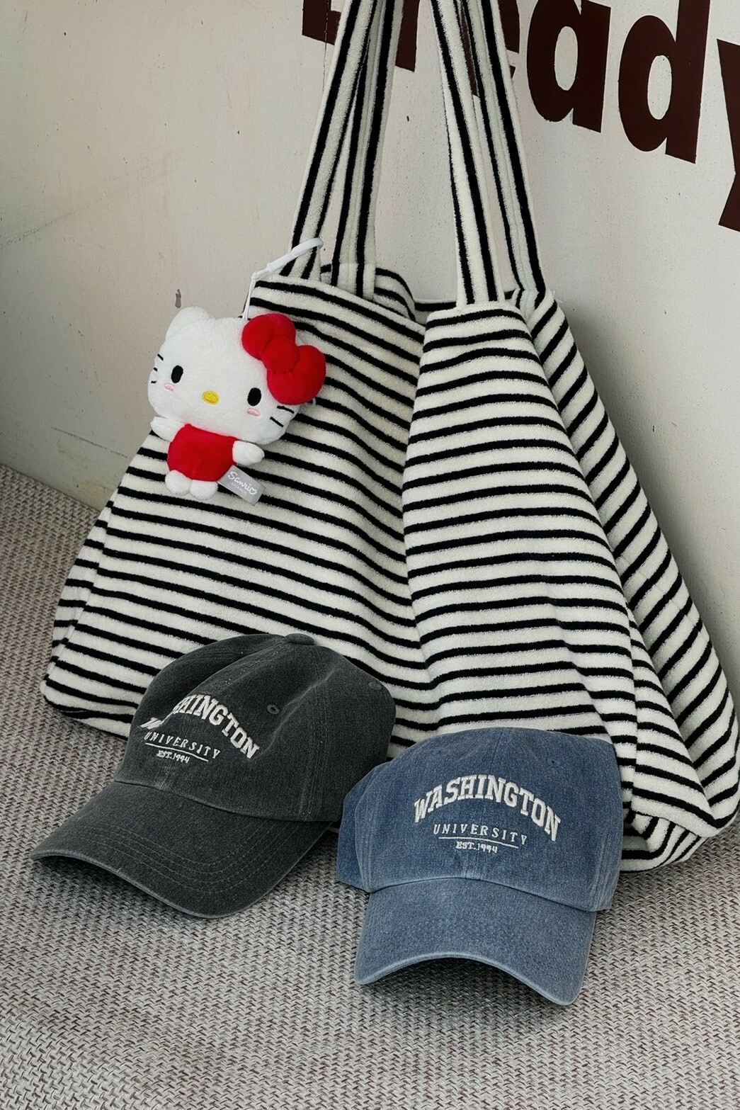 （現貨）有夠百搭復古刺繡字母老帽 FG05