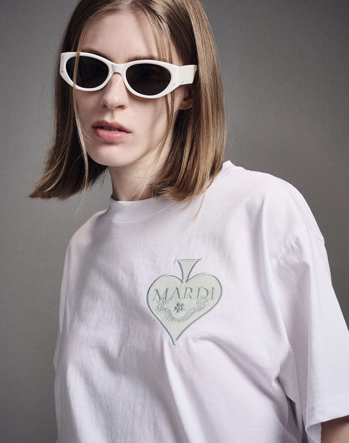 現貨清貨 🇰🇷 韓國 Mardi Mercredi 葵扇Tee（清貨價貨品，不設退換） (K7/BR821)