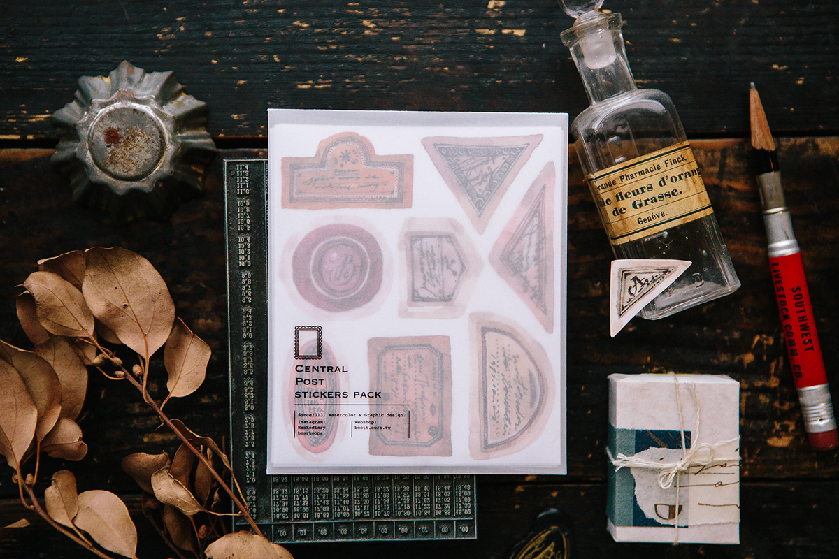 OURS - Old Labels Sticker Pack