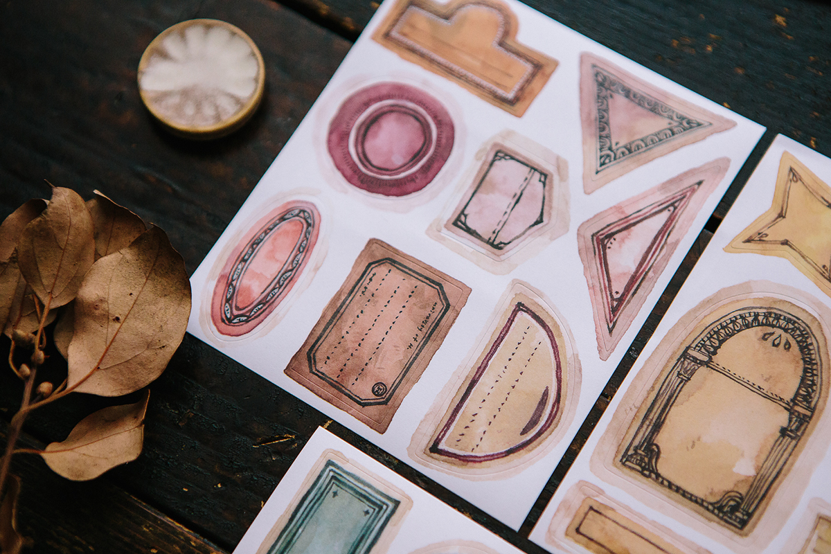 OURS - Old Labels Sticker Pack