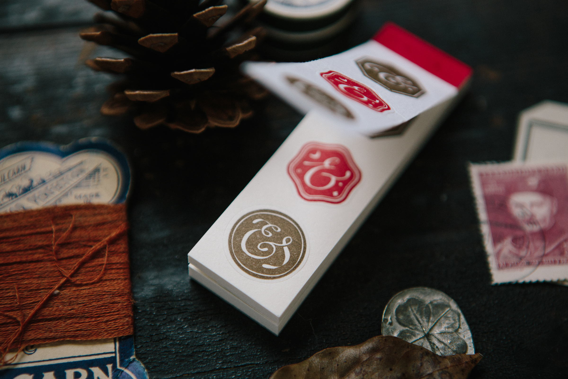 OURS - Ampersand Letterpress Label Book