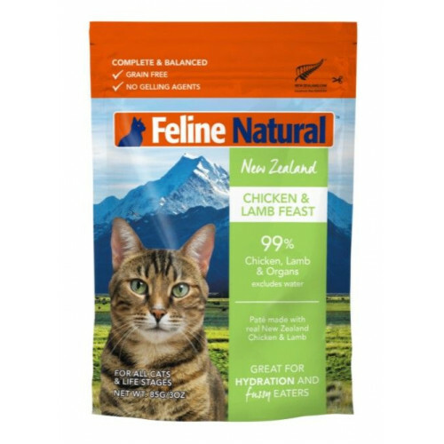 Feline Natural  雞肉羊肉盛宴 脫水鮮肉貓糧 320g