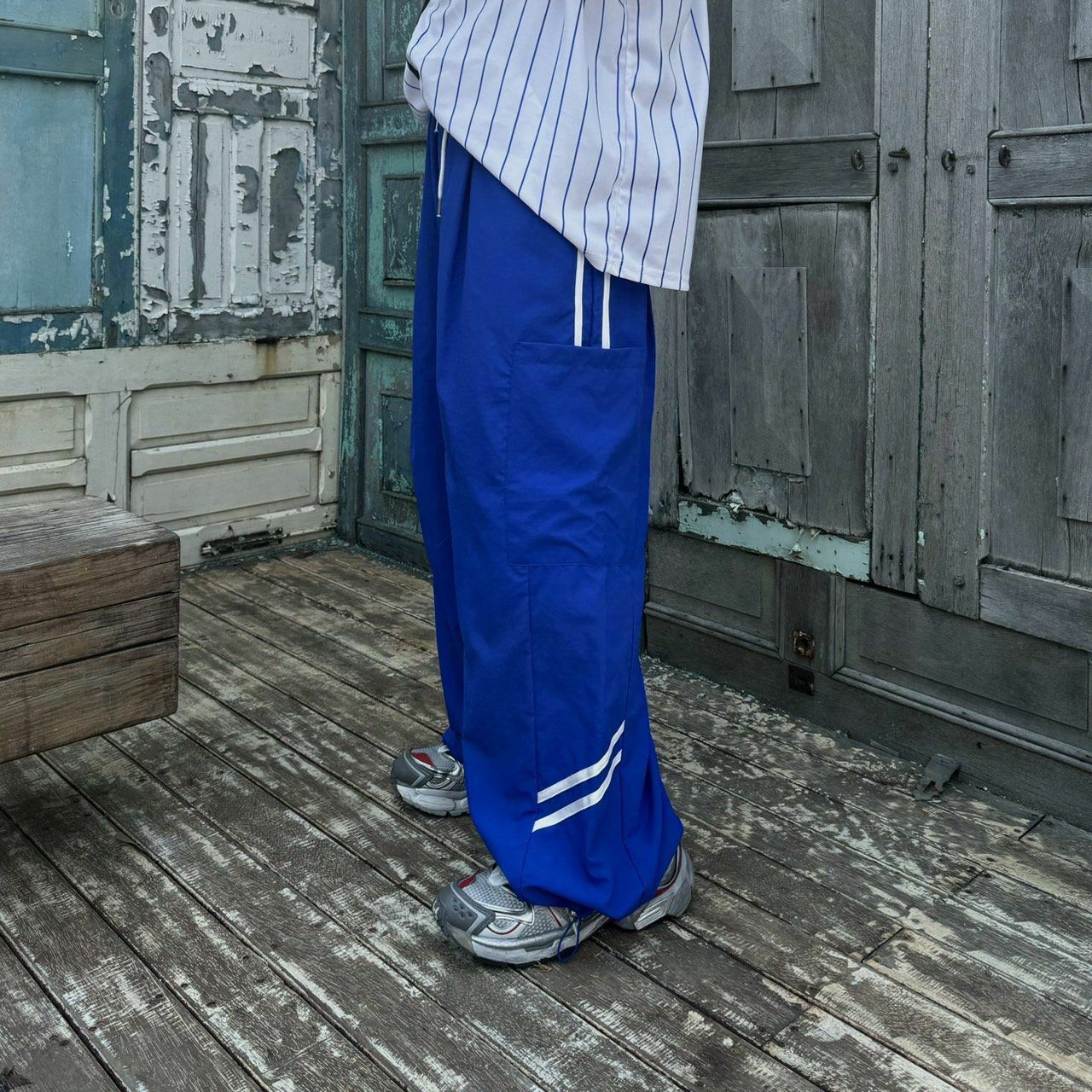 拼雙間鬆身褲 BY ATTENTION-188P