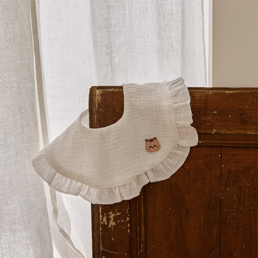 BABYDOLL系列🌸-四重波浪棉紗圍嘴