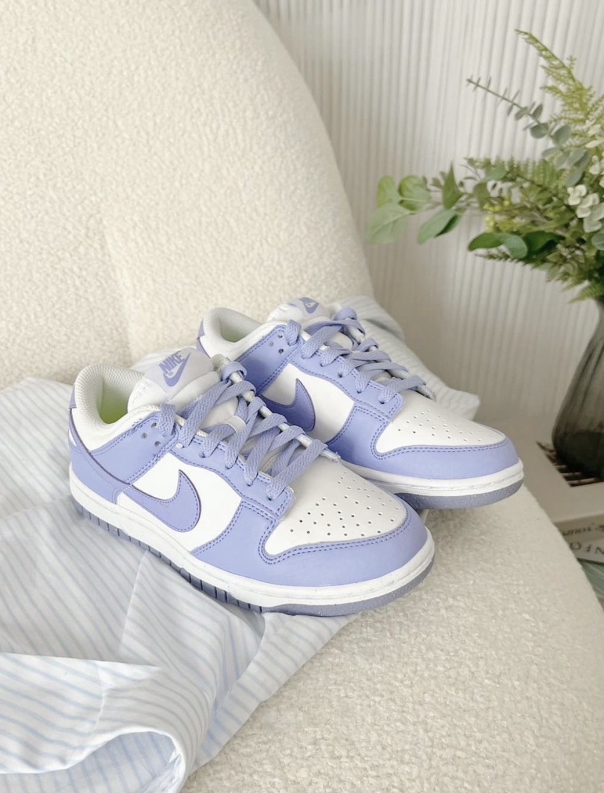 Nike Dunk Low 莫蘭迪紫 低飽和 藍紫色 皮革 女款 DN1431-103/預購