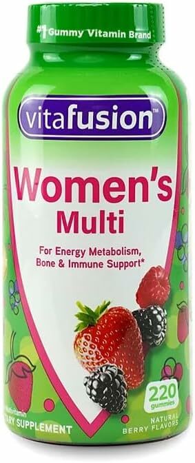 【直播】LL051619 Vitafusion 女士多種維生素軟糖 (220粒)