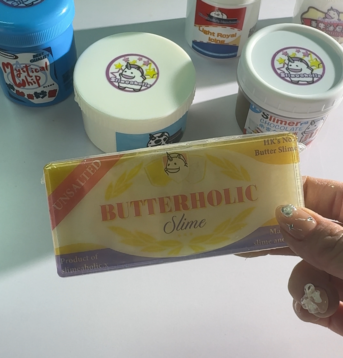 Slimeaholic - Butterholic Slime That Won’t Stick to Your Clothes