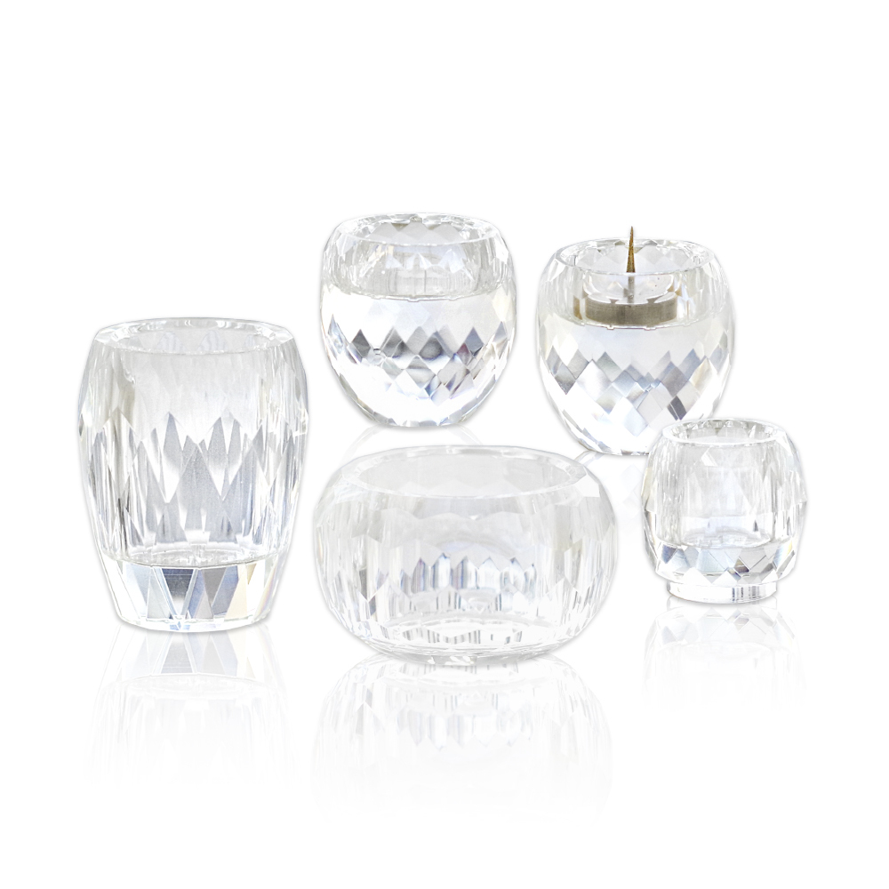 水晶玻璃寵物祈念用具組