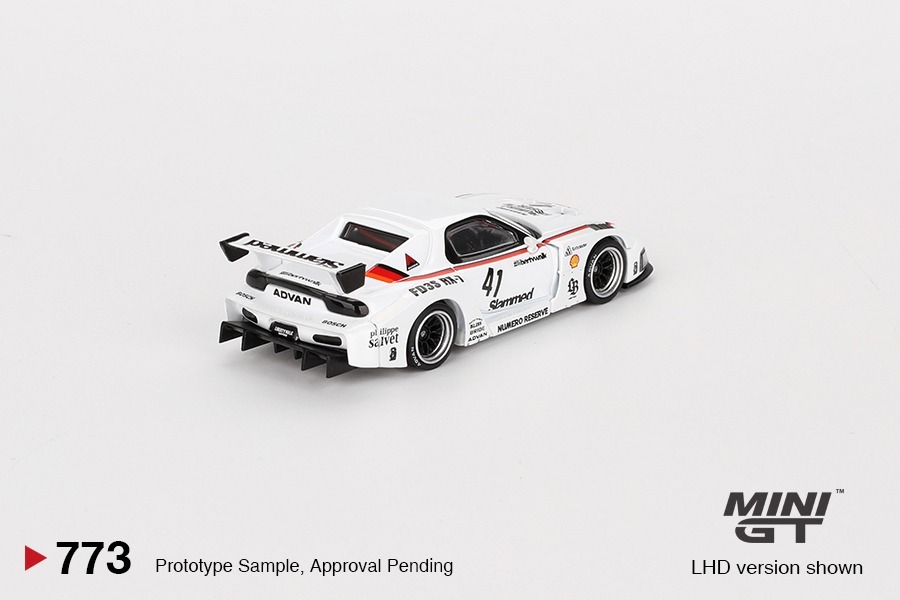 MINI GT 1/64 萬事得 MAZDA RX-7 LB-Super Silhouette #41 Numero Reserve RHD