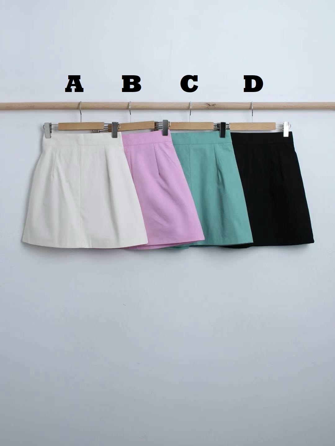 SK#14373🤎長度太好下身裙