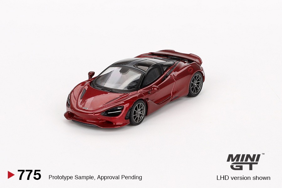 MINI GT 1/64 麥拿侖 McLaren 750S&nbsp; Amaranth Red LHD